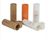 Spezialitäts-orange Papierrunde Kraftpapier packt verfügbares Soem-ODM ein