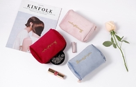 Kleiner kosmetischer Reise-Taschen-Mehrfarbensamt gestickte Kosmetiktasche